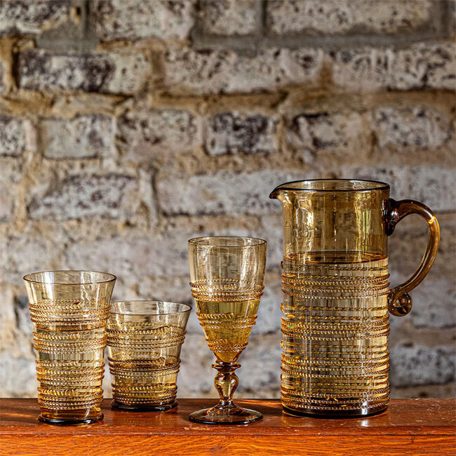 Juliska Ella Small Tumbler | Amber with collection