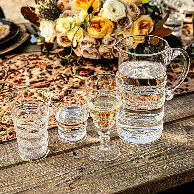 Juliska Ella Small Tumbler | Clear with collection