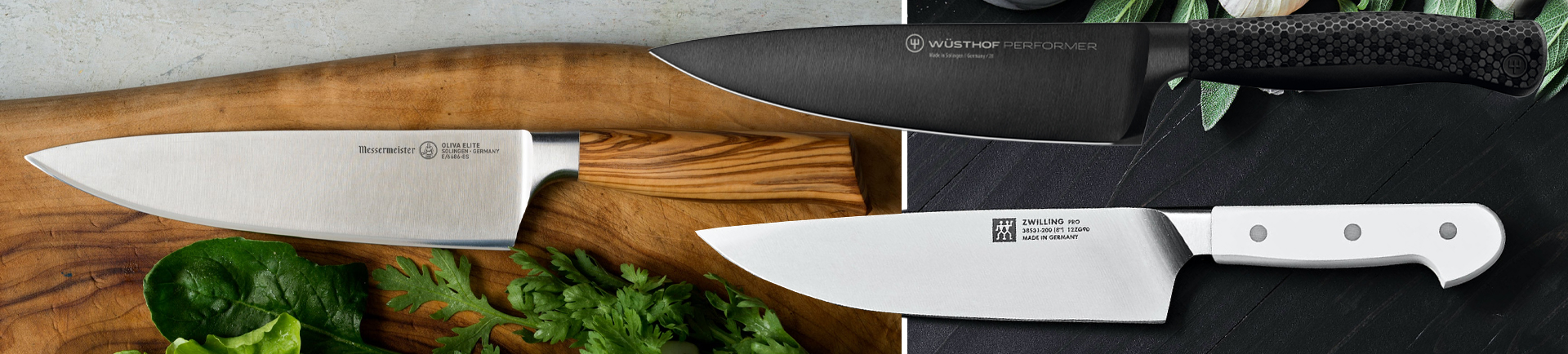 Cook's/Chef's Knives Banner hero