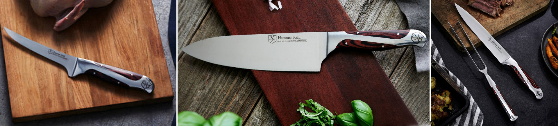 Hammer Stahl Bird's Peak Paring Knife