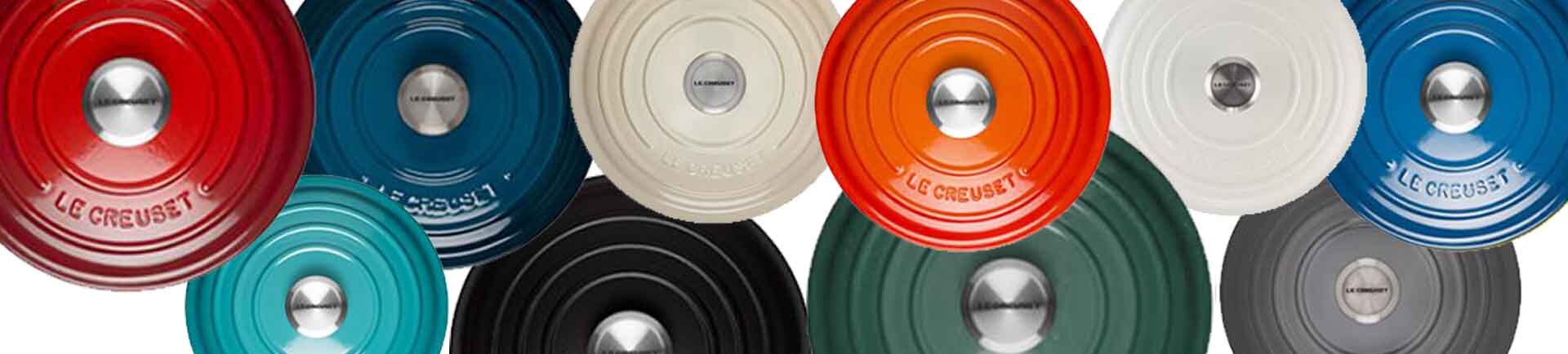 Le Creuset Colors Banner