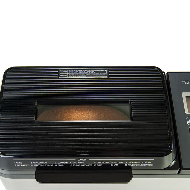 Zojirushi Home Bakery Virtuoso® Plus Breadmaker (with Ceramic Nonstick) - lid