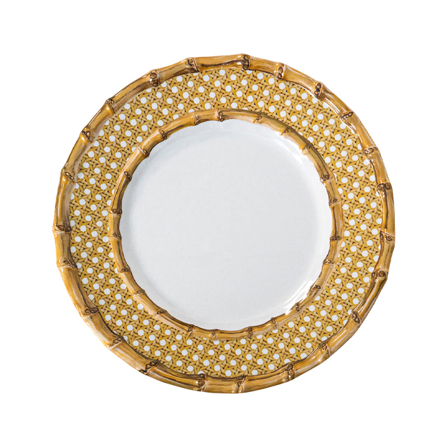 Product Juliska Bamboo Caning Melamine Salad Plate