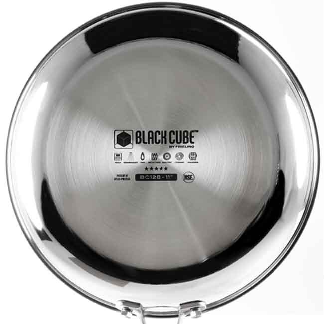 Frieling Black Cube™ 9.5-Inch Frying Pan - Logo