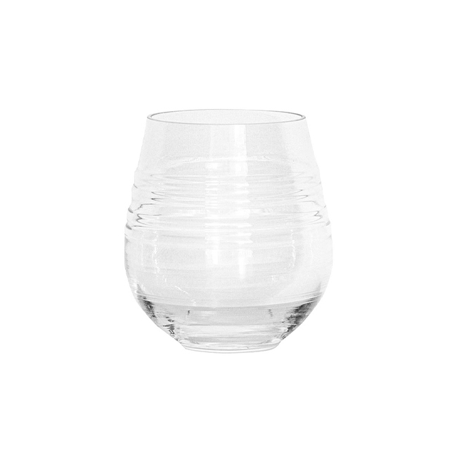 Juliska Bilbao Stemless Wine Glass