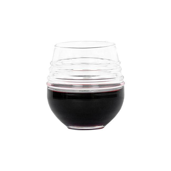 Juliska Bilbao Stemless Wine Glass