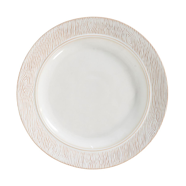 Juliska Blenheim Oak Dinner Plate | Whitewash