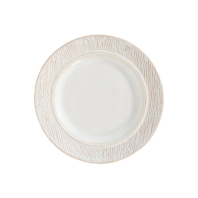 Juliska Blenheim Oak Side/Cocktail Plate | Whitewash