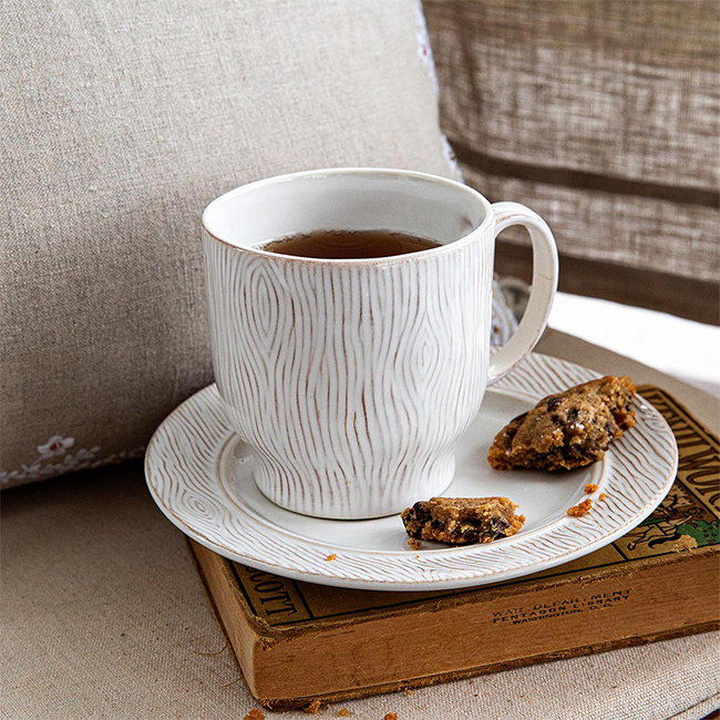 Juliska Blenheim Oak Mug | Whitewash