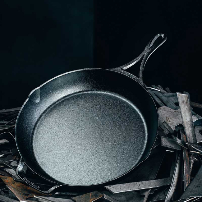 Lodge - Blacklock 49 - 4 Quart Deep Skillet With Lid