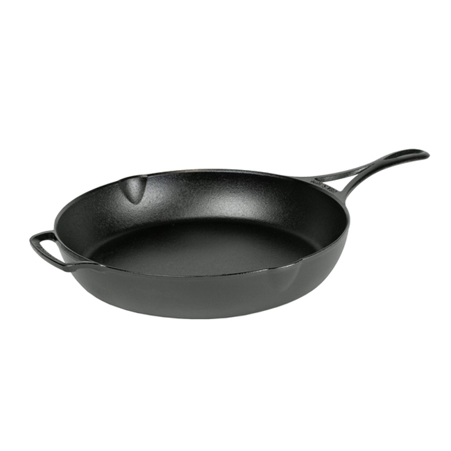 Lodge Cast Iron Blacklock Skillet, Triple Seasoned - 12 in