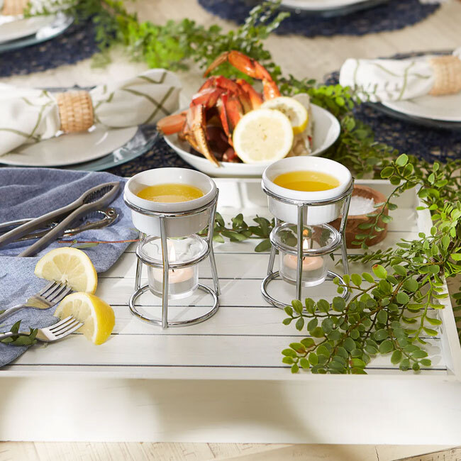 RSVP International Set of 2 Butter Warmers