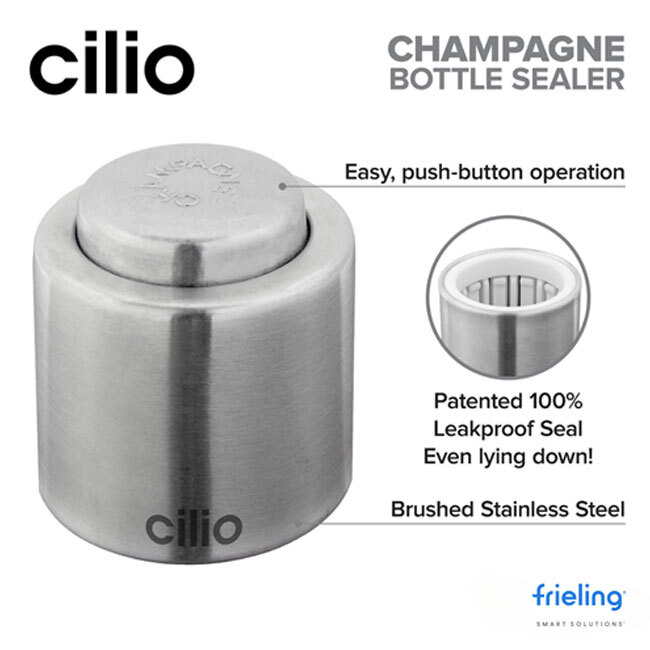 Frieling Cilio Champagne Bottle Sealer