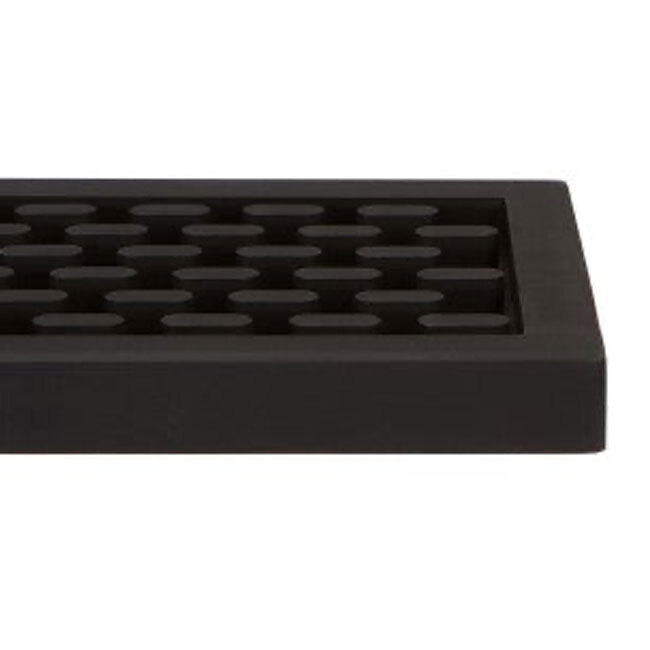 Product A Bar Above Black Silicone Bar Mat | 12 X 18