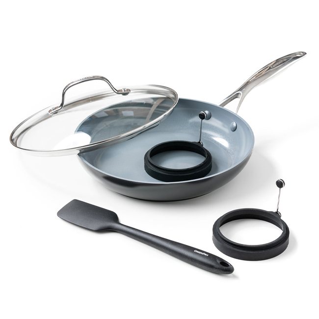 Product GreenPan Valencia Pro Ceramic Nonstick Incredible Egg Set | 5 Pc