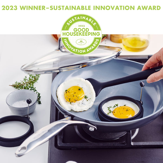 GreenPan Valencia Pro Ceramic Nonstick Incredible Egg Set | 5 Pc