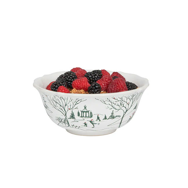 Juliska Country Estate Winter Frolic Cereal/Ice Cream Bowl | Evergreen