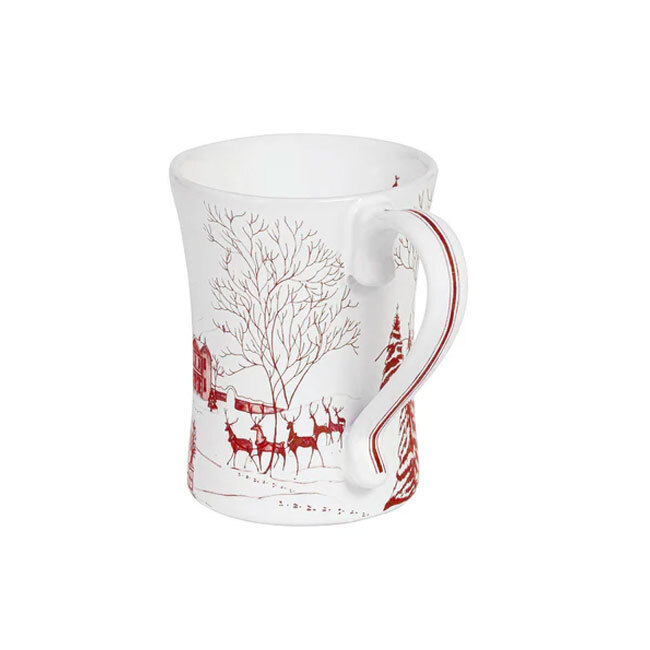 Juliska Country Estate Winter Frolic Mug | Ruby	