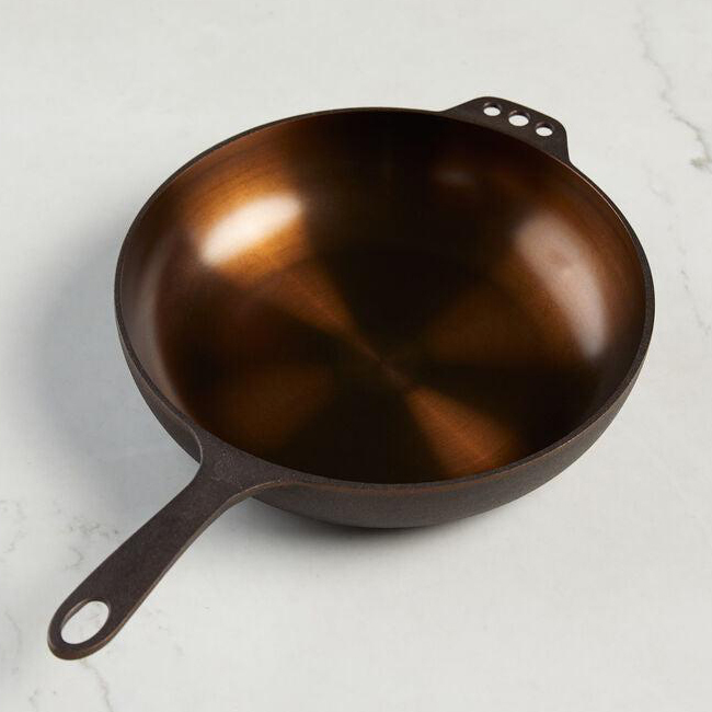 Smithey 10in Cast Iron Chef Skillet