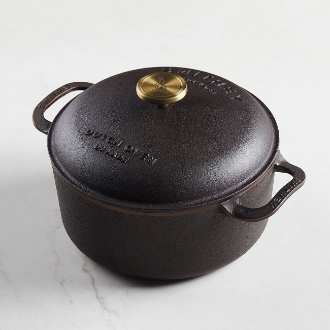 5.5 Qt Dutch Oven – Smithey Ironware