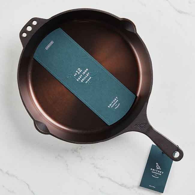 Smithey Cast Iron Skillet (No. 12) - Magnolia