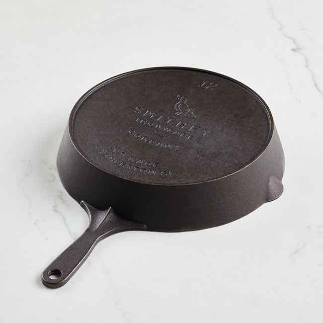 Smithey Ironware No. 12 Cast Iron Skillet, 12-Inch