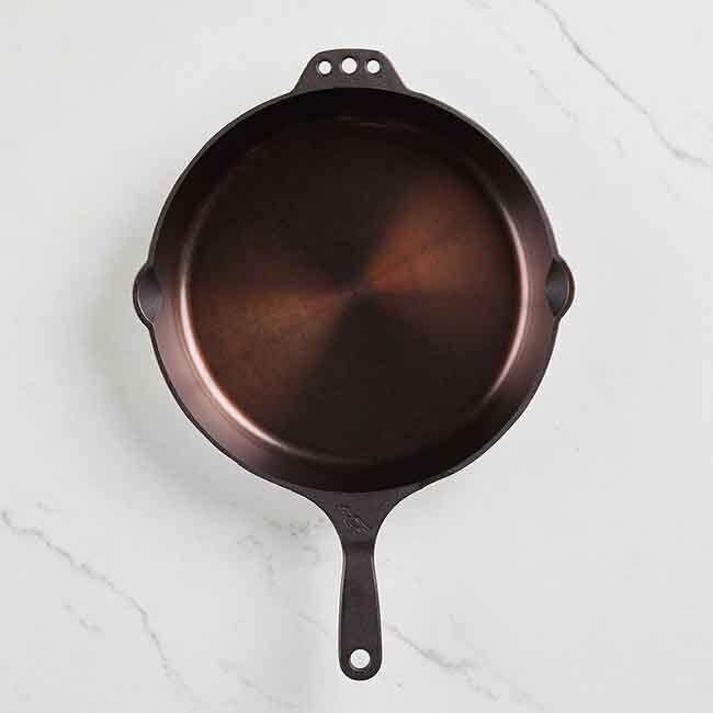 Smithey Ironware No. 12 Cast Iron Skillet, 12-Inch - Top