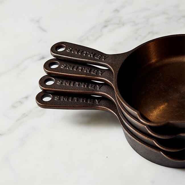 Smithey Ironware No. 6 Cast Iron Skillet, 6-Inch - Stacked