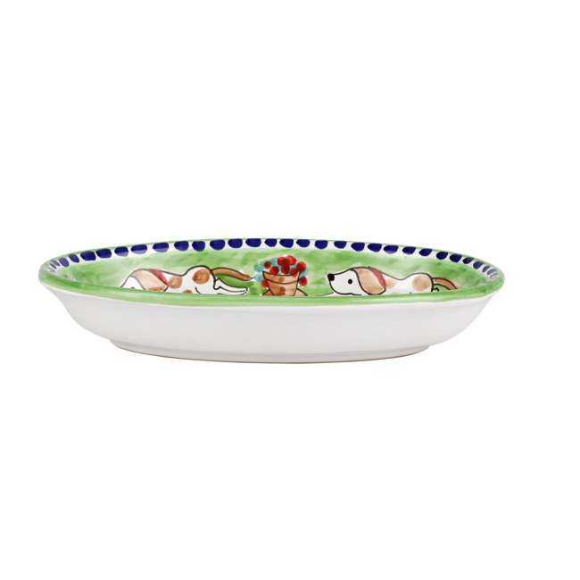 Vietri Campagna Small Oval Tray - Cane