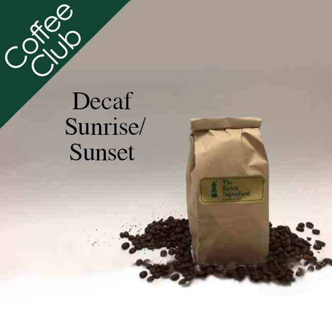 Product Decaffeinated Sunrise/Sunset Blend Coffee