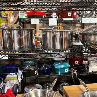 Cookware at The Extra Ingredient
