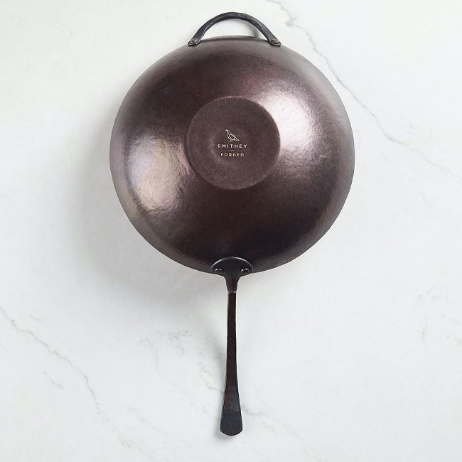 Smithey Ironware Carbon Steel Wok