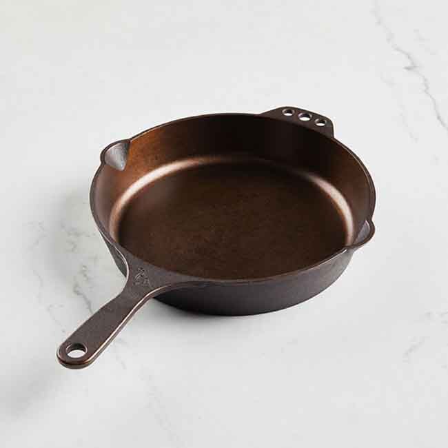 Smithey No. 14 Dual Handle Skillet - Holtz Leather