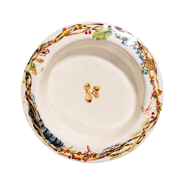 Juliska Forest Walk Pie Dish - top