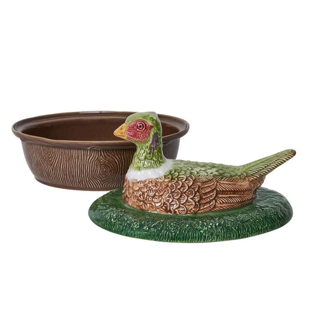 Juliska Forest Walk Pheasant Baker with Lid | Multi