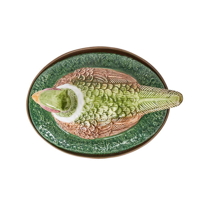 Juliska Forest Walk Pheasant Baker with Lid | Multi - top