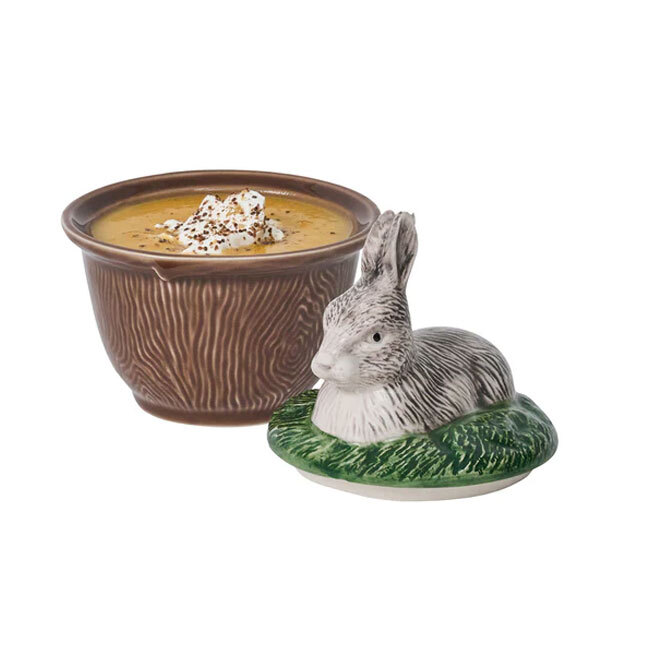 Juliska Forest Walk Rabbit Bowl with Lid | Multi