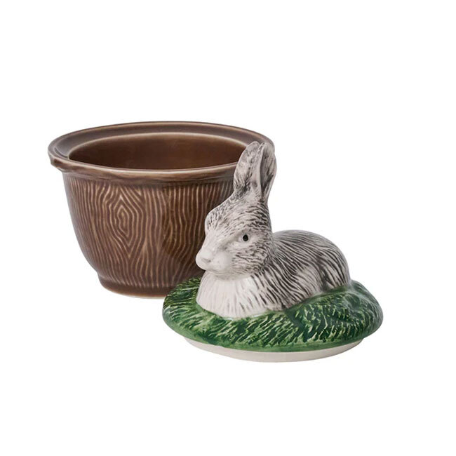 Juliska Forest Walk Rabbit Bowl with Lid | Multi