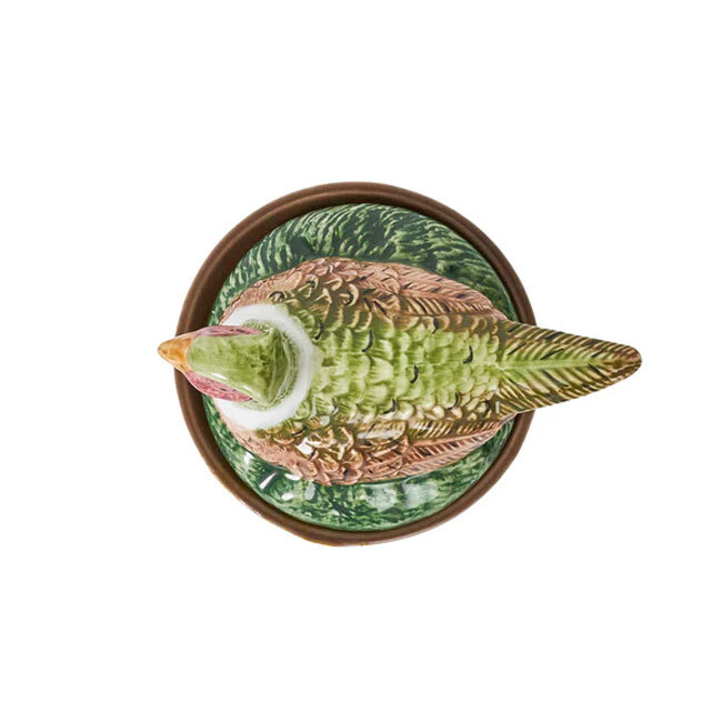 Juliska Forest Walk Pheasant Bowl with Lid | Multi