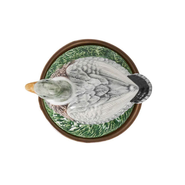 Juliska Forest Walk Duck Bowl with Lid | Multi