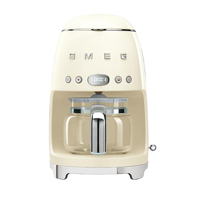 Smeg 10-Cup Drip Coffeemaker | Cream