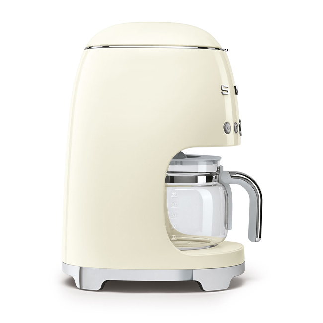 Smeg 10-Cup Drip Coffeemaker | Cream