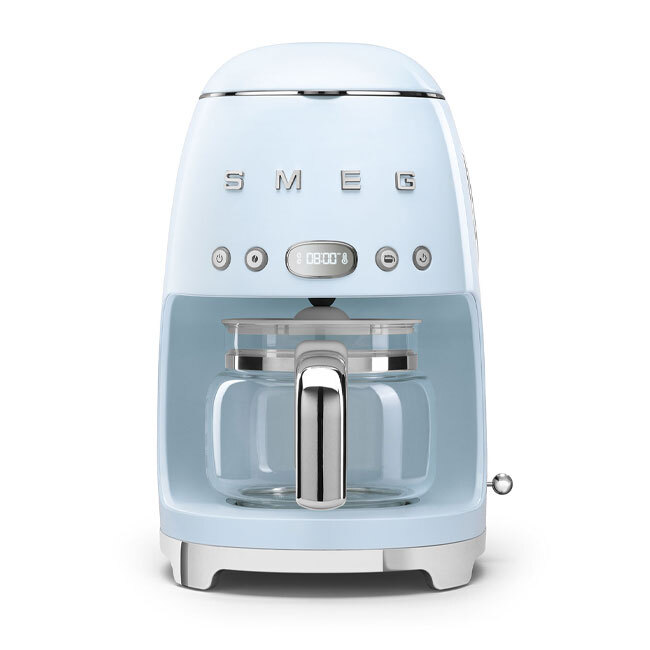 Product Smeg 10-Cup Drip Coffeemaker | Pastel Blue