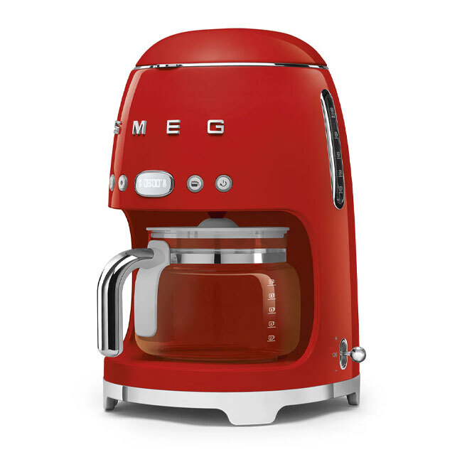 Smeg 10-Cup Drip Coffeemaker | Red