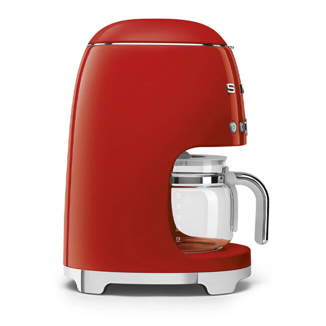 Smeg 10-Cup Drip Coffeemaker | Red