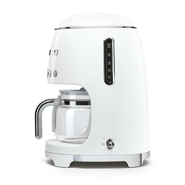 Smeg 10-Cup Drip Coffeemaker | White
