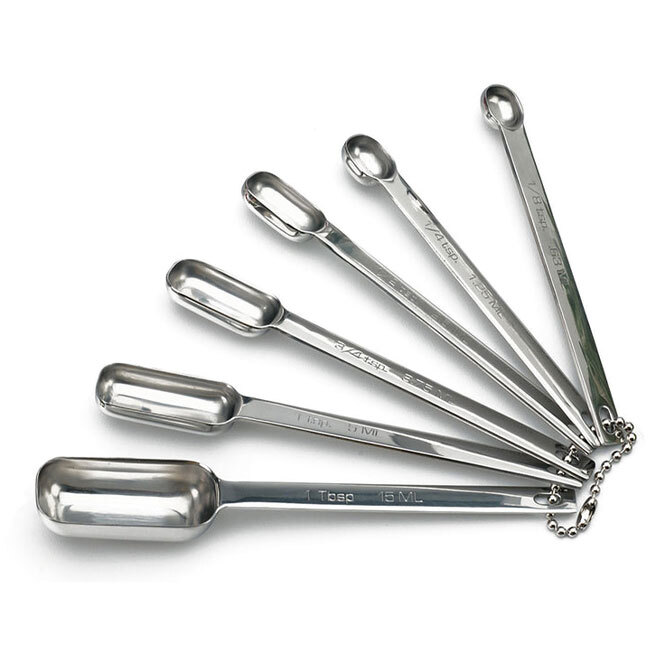 Product RSVP International Spice Measuring Spoons | Set of 6