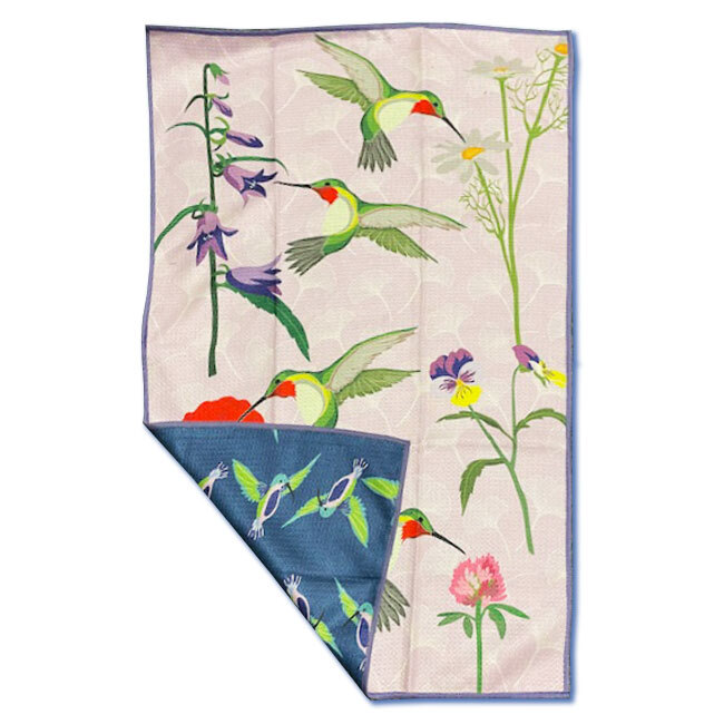 Buzzee Hummimgbird Dish Towel