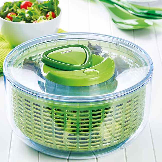 Zyliss Easy Spin 2 AquaVent Large Salad Spinner