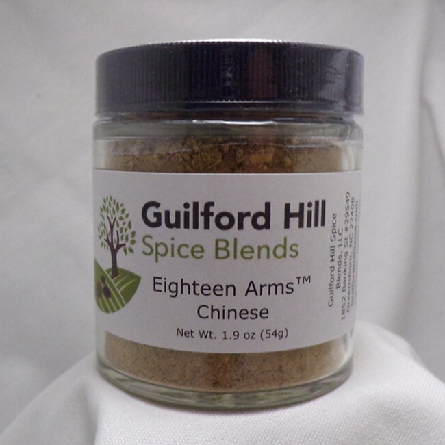 Guilford Hill Spice Blends Eighteen Arms™ Chinese Seasoning